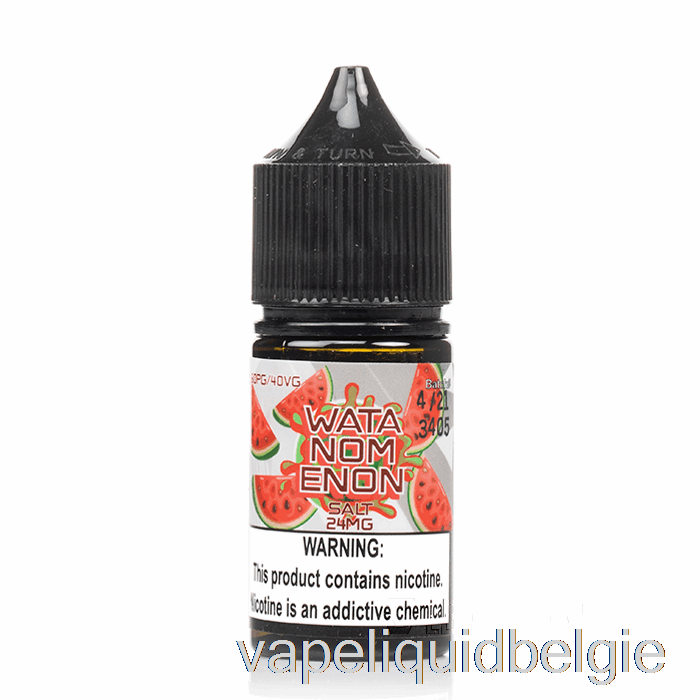 Vape België Watanomenon Zout - Nomenon E-liquids - 30ml 24mg